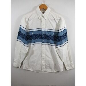 Vintage Panhandle Slim Western Shirt Men Aztec Cowboy Rodeo Southwestern